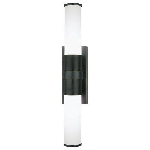 Robert Abbey Lighting Roderick Deep Patina Bronze LED Vertical Bathroom Light by Robert Abbey Z1350
