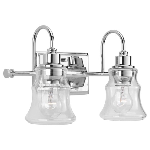 Progress Lighting Litchfield Polished Chrome 2-Light Bathroom Light by Progress Lighting P300138-015