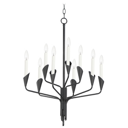 Maxim Lighting Maxim Lighting Calyx Black Chandelier 24349BK