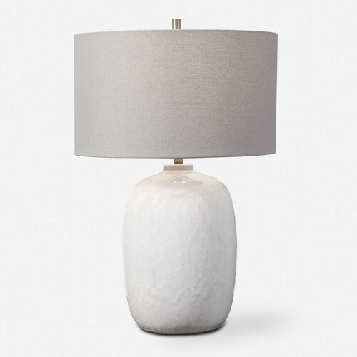 Uttermost Lighting Winterscape 26-Inch Table Lamp in Nickel by Uttermost Lighting 28390-1