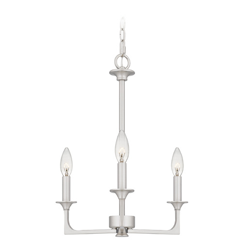 Quoizel Lighting Prescott Brushed Nickel Chandelier Quoizel Lighting PRC5016BN