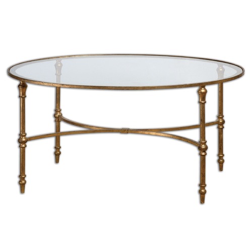 Uttermost Lighting Vitya Glass Coffee Table by Uttermost Lighting 24338