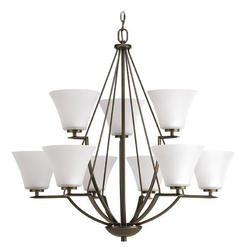 Progress Lighting Bravo Antique Bronze Chandelier by Progress Lighting P4625-20W