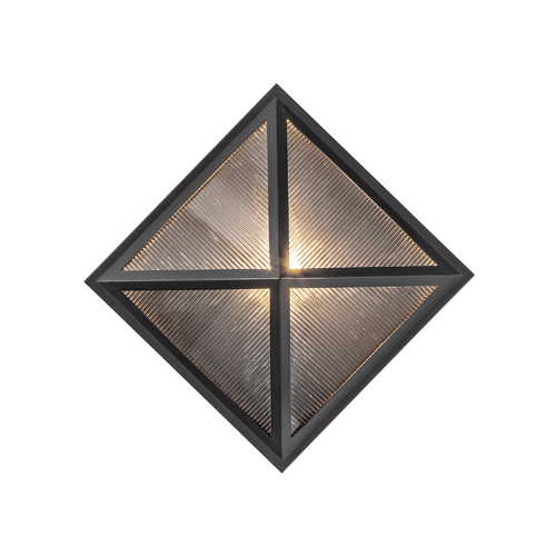 Alora Lighting Cairo 11-Inch Outdoor Wall Light in Black by Alora Lighting EW332511BKCR