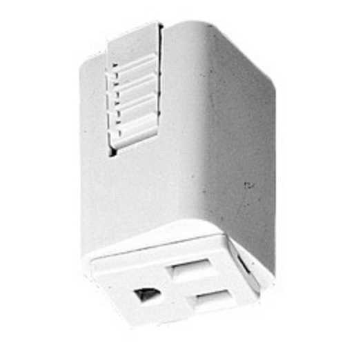 Juno Lighting Group Outlet Adapter for Juno Single Circuit Track by Juno Lighting Group T33 WH