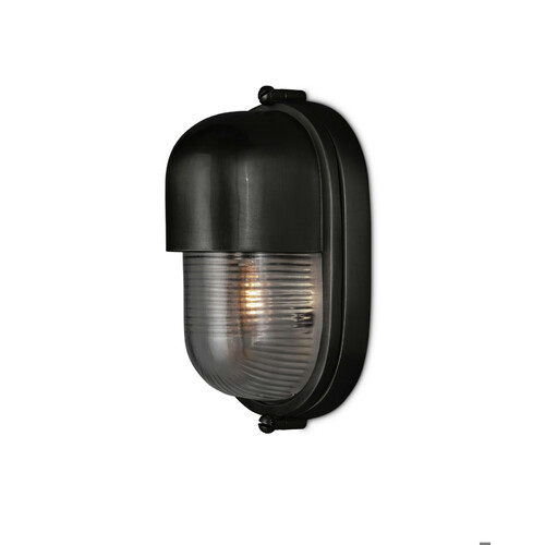 Currey and Company Lighting Maritime Outdoor Wall Light in Black by Currey & Company 5500-0050
