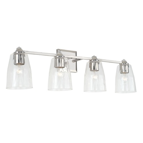 Capital Lighting Laurent 32-Inch Polished Nickel Bath Light by HomePlace by Capital Lighting 141841PN-509