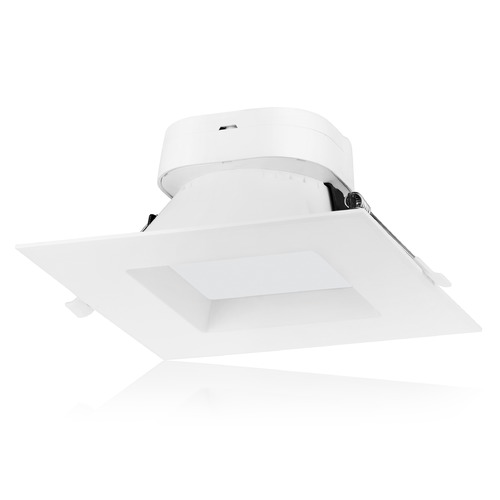 Satco Lighting 9W LED Direct Wire Downlight 6-Inch 4000K 120V Dimmable Square by Satco Lighting S11706