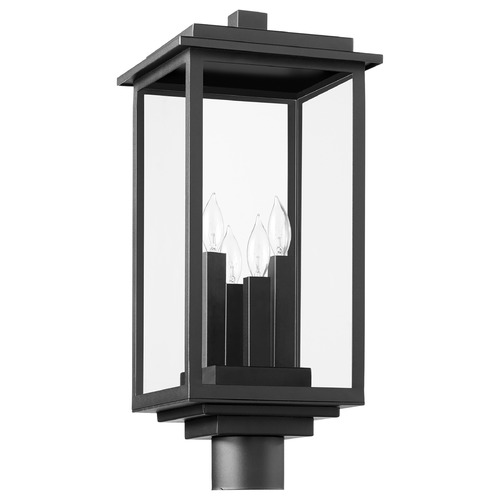 Quorum Lighting Westerly Noir Post Light by Quorum Lighting 7029-4-69