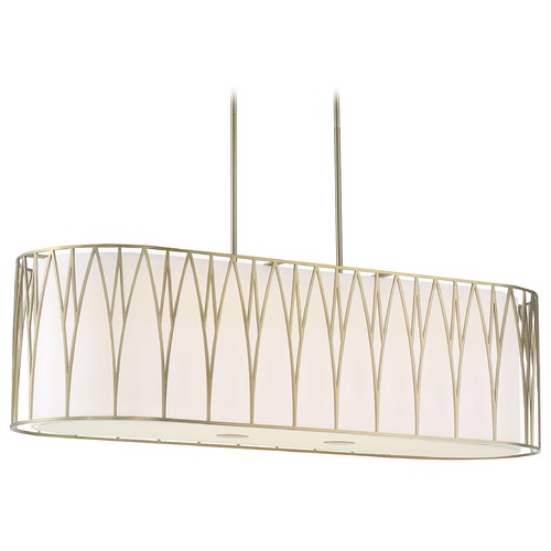 Minka Lavery Regal Terrace Soft Brass LED Linear Chandelier by Minka Lavery 1087-695-L