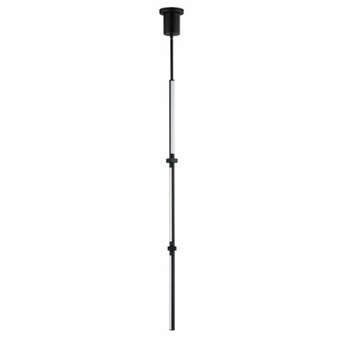 ET2 Lighting Dorian 48-Inch LED Vertical Pendant in Black by ET2 Lighting E21358-BK