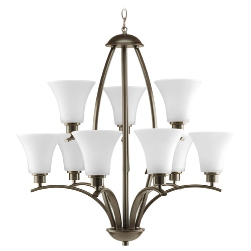 Progress Lighting Joy Antique Bronze Chandelier by Progress Lighting P4492-20W