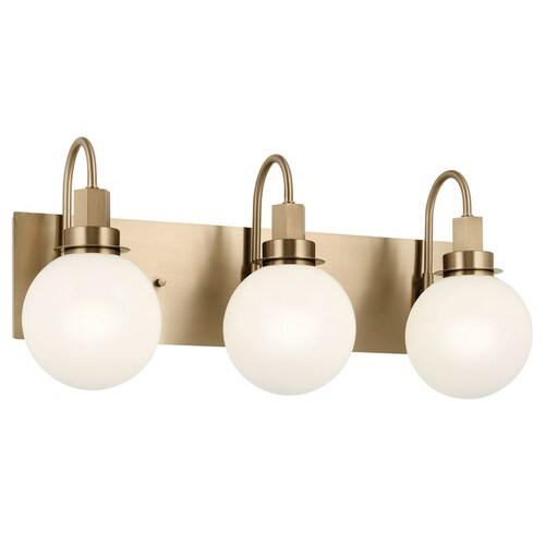 Kichler Lighting Hex Champagne Bronze Bathroom Light by Kichler Lighting 55151CPZ