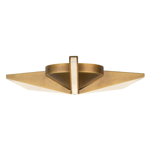 Kuzco Lighting Kuzco Lighting Tachi Vintage Brass LED Flushmount Light FM64215-VB
