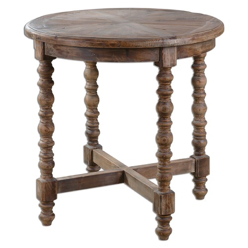 Uttermost Lighting Samuelle Wooden End Table by Uttermost Lighting 24346