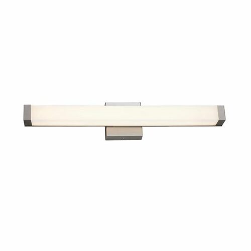 Justice Design Group Mio LED Bath Light in Brushed Nickel by Evolv by Justice Design Group ACR-9001-OPAL-NCKL