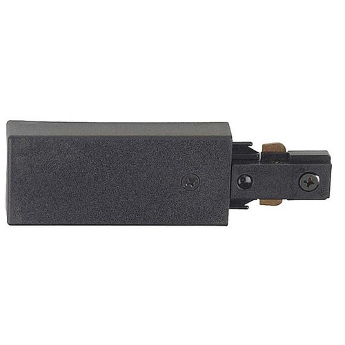 Juno Lighting Group End Feed Connector for Juno Single Circuit Track by Juno Lighting Group T38 BL