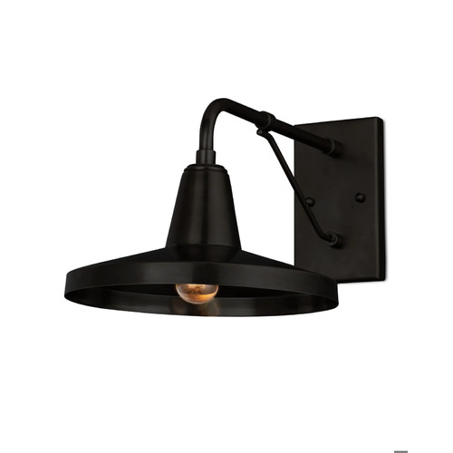 Currey and Company Lighting Mariner Outdoor Wall Light in Matte Black by Currey & Company 5500-0056