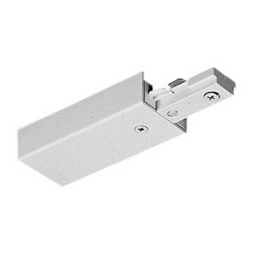 Juno Lighting Group White End Feed Connector for Juno Single Circuit Track by Juno Lighting Group T38 WH