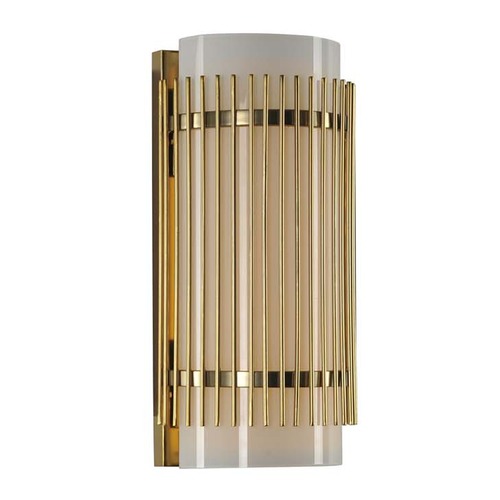 Kalco Lighting Edgewater Vintage Brass LED Sconce by Kalco Lighting 309281VBR