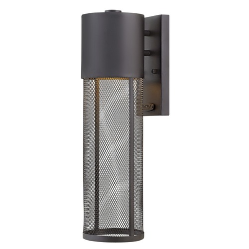 Hinkley Aria 18.50-Inch Outdoor Wall Light in Black by Hinkley Lighting 2304BK