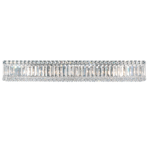 Schonbek Lighting Schonbek Worldwide Lighting Quantum Polished Stainless Steel Bathroom Light 2225R