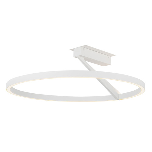 Kuzco Lighting Kuzco Lighting Roda White LED Semi-Flushmount Light SF27724-WH-3WCCT-UNV