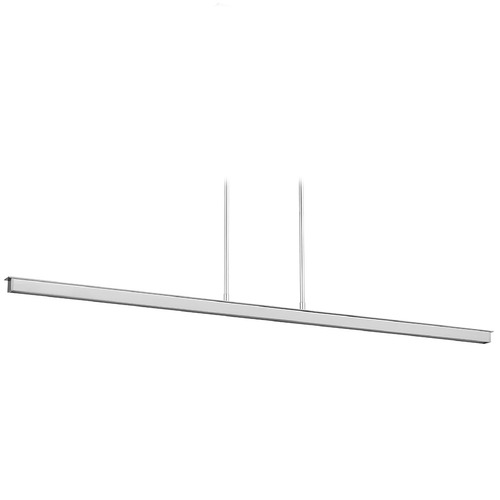Visual Comfort Modern Collection Visual Comfort Modern Collection Stagger Polished Stainless Steel LED Island Light 700LSSTG48PSS-LED927