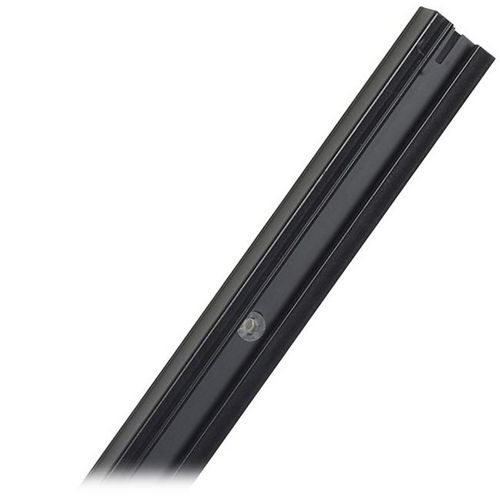 Juno Lighting Group 4-Ft Track Section in Black Finish Juno Trac Master Collection by Juno Lighting Group T 4FT BL