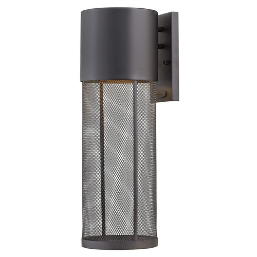 Hinkley Aria 21.75-Inch Outdoor Wall Light in Black by Hinkley Lighting 2305BK