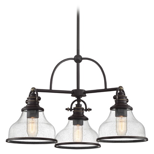 Quoizel Lighting Grant Chandelier in Palladian Bronze by Quoizel Lighting GRTS5103PN