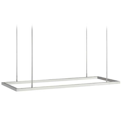 Visual Comfort Modern Collection Visual Comfort Modern Collection Stagger Polished Stainless Steel LED Island Light 700LSSTG50PSS-LED927