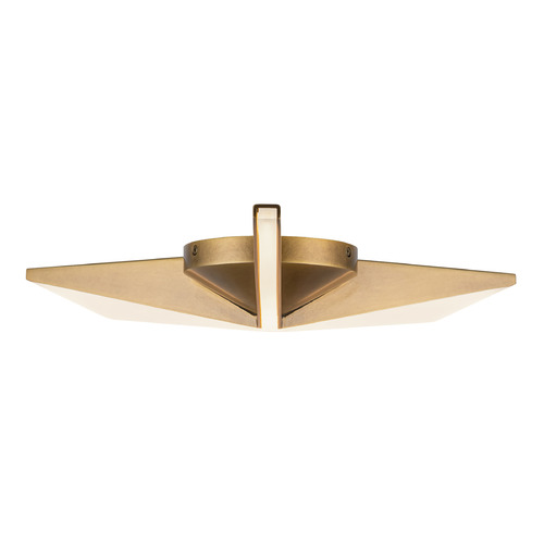 Kuzco Lighting Kuzco Lighting Tachi Vintage Brass LED Flushmount Light FM64218-VB