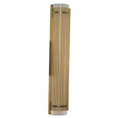Kalco Lighting Edgewater Vintage Brass LED Vertical Bath Light by Kalco Lighting 309283VBR