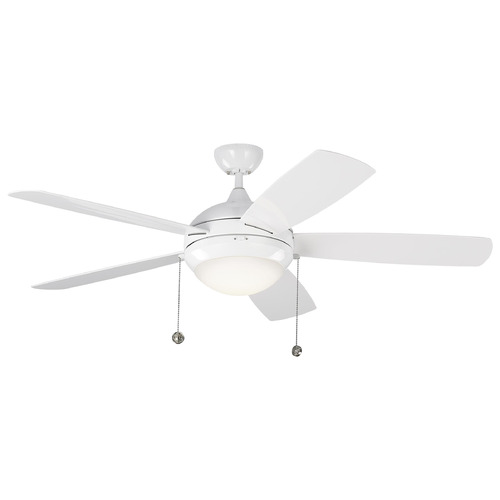 Generation Lighting Fan Collection Dover 60 White Ceiling Fan by Generation Lighting Fans 5DIW52WHD