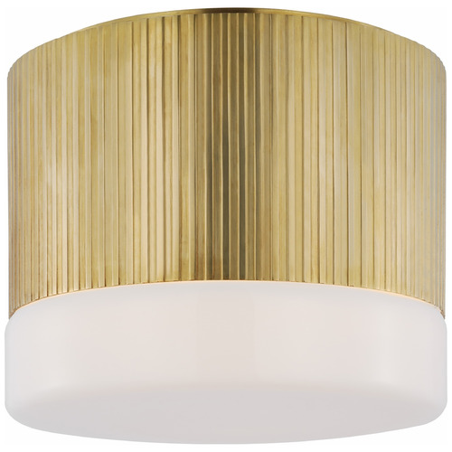 Visual Comfort Signature Collection Thomas OBrien Ace 7-Inch LED Flush Mount in Brass by VC Signature TOB4355HABWG