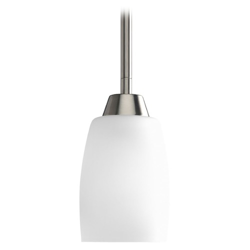 Progress Lighting Wisten Mini Pendant in Brushed Nickel by Progress Lighting P5108-09