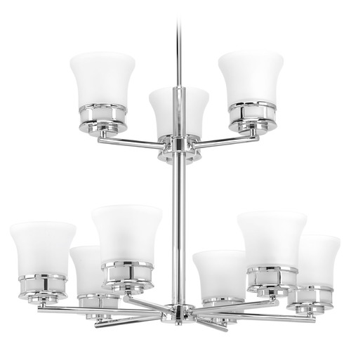 Progress Lighting Cascadia Chandelier in Chrome by Progress Lighting P4614-15