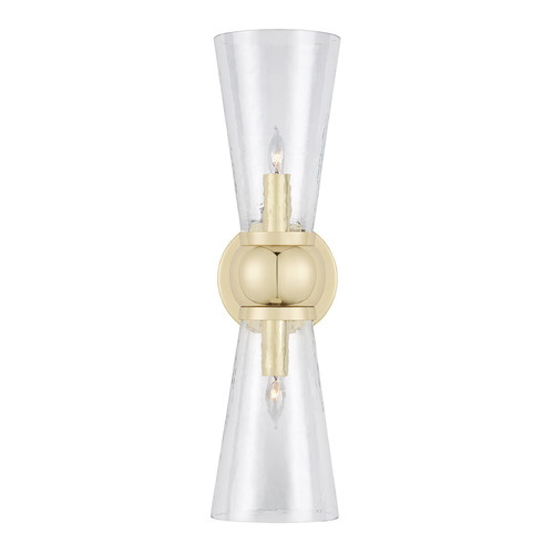 Currey and Company Lighting Currey and Company Byford Polished Brass Sconce 5800-0058