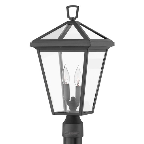 Hinkley Alford Place 20.25-Inch Museum Black Post Light by Hinkley Lighting 2561MB