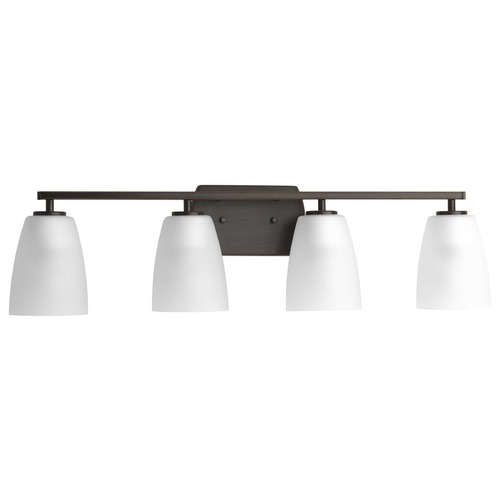 Progress Lighting Leap Antique Bronze 4-Light Bathroom Light by Progress Lighting P300134-020