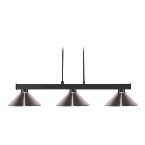 Z-Lite Cobalt Matte Black Billiard Light by Z-Lite 152MB-MBN