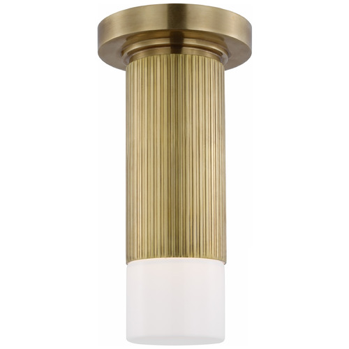 Visual Comfort Signature Collection Thomas OBrien Ace 3.25-Inch LED Flush Mount in Brass by VC Signature TOB4350HABWG