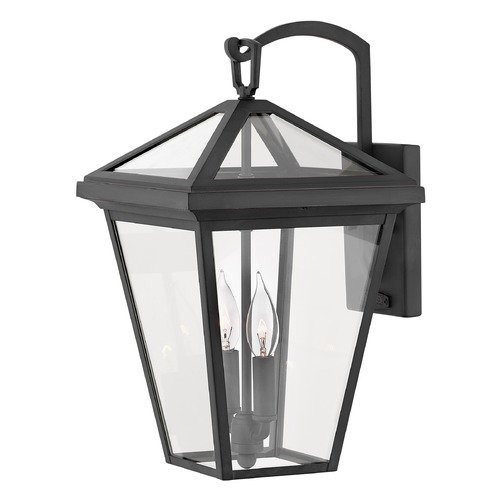 Hinkley Alford Place 17.50-Inch Museum Black Outdoor Wall Light by Hinkley Lighting 2564MB