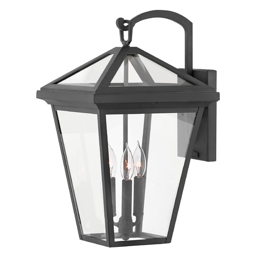 Hinkley Alford Place 20.50-Inch Museum Black Outdoor Wall Light by Hinkley Lighting 2565MB
