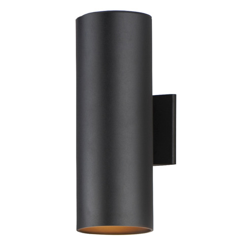 Maxim Lighting Maxim Lighting Outpost Black Outdoor Wall Light 26108BK