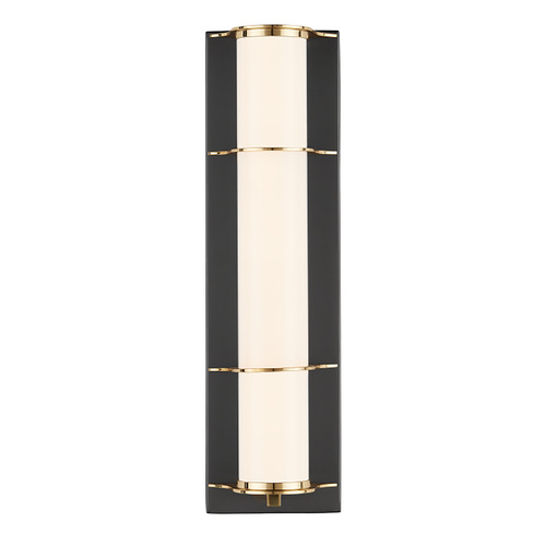 Currey and Company Lighting Currey and Company Blaine Oil Rubbed Bronze & Polished Brass Sconce 5800-0063