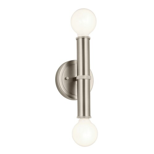 Kichler Lighting Torche Brushed Nickel Sconce by Kichler Lighting 55159NI