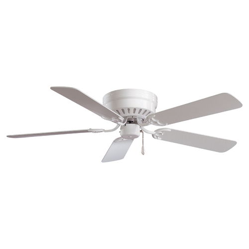 Minka Aire Mesa 52-Inch Flush Mount Fan in White by Minka Aire F565-WH