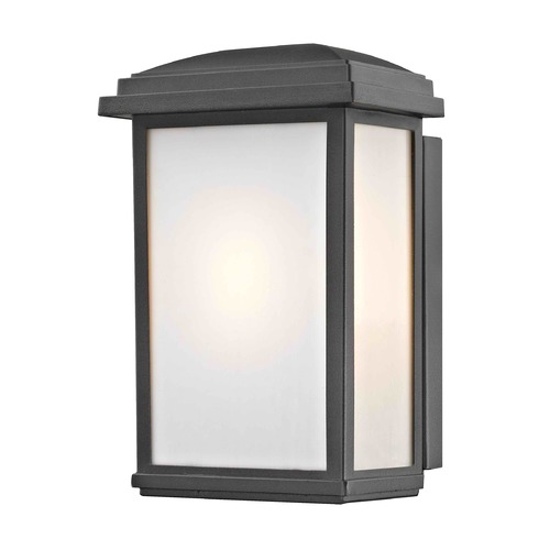 Design Classics Lighting Vermont Black Outdoor Wall Light 1742-BK
